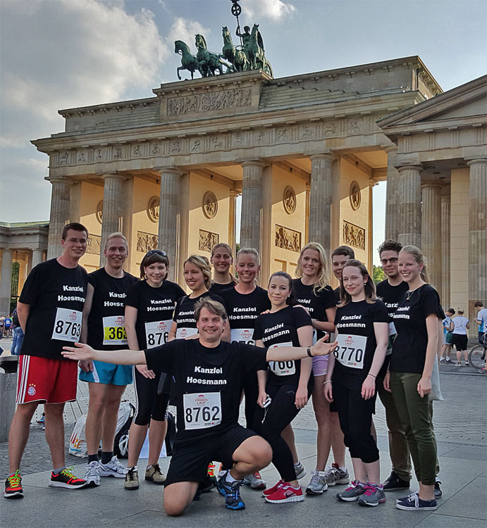 Das Team Kanzlei Hoesmann 2014