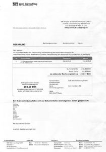avenue-shopping-rechnung