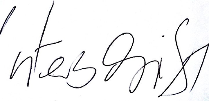 unterschrift