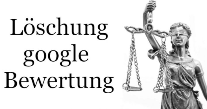 Löschung google