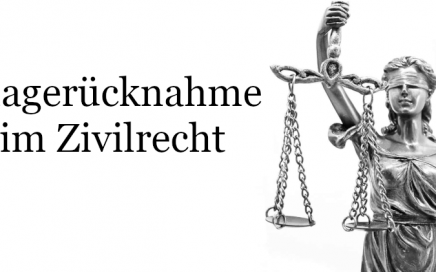 klagerücknahme
