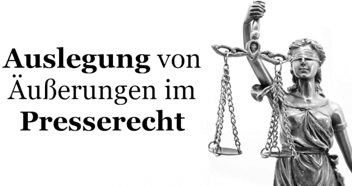 Auslegung