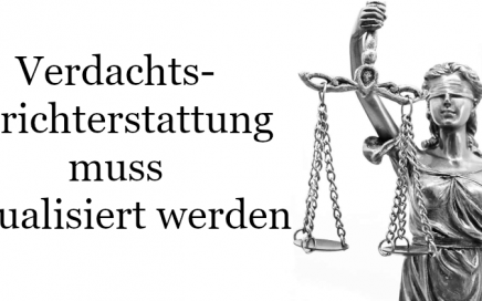 Verdachtsberichterstattung