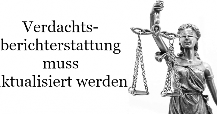 Verdachtsberichterstattung