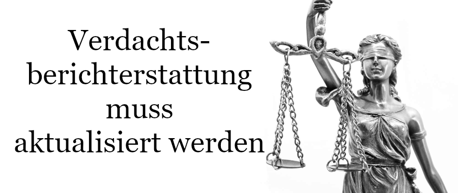 Verdachtsberichterstattung
