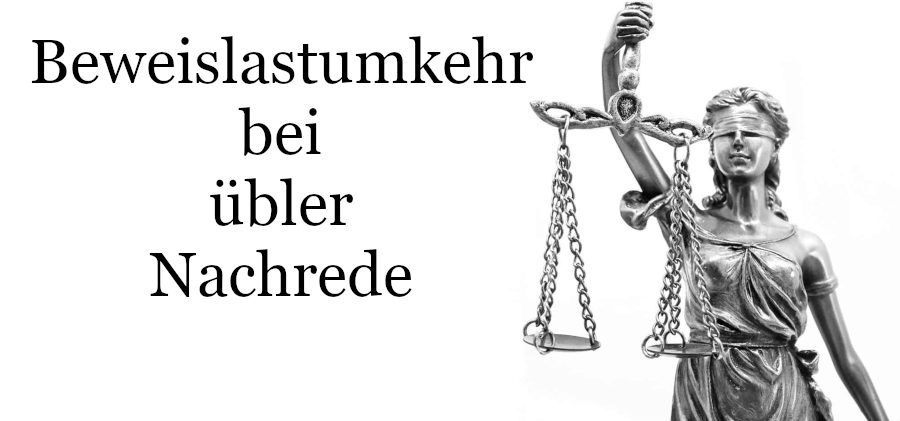 beweislastumkehr