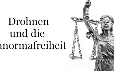 Drohne Panoramafreiheit