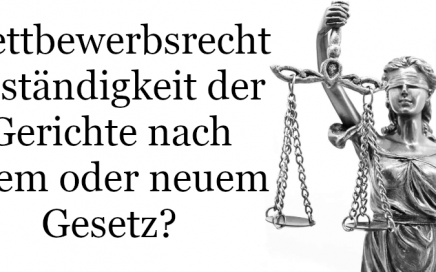 Wettbewerbsrecht Zuständigkeit