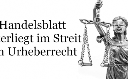 Handelsblatt Urheberrecht