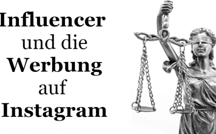 Influencer Werbung