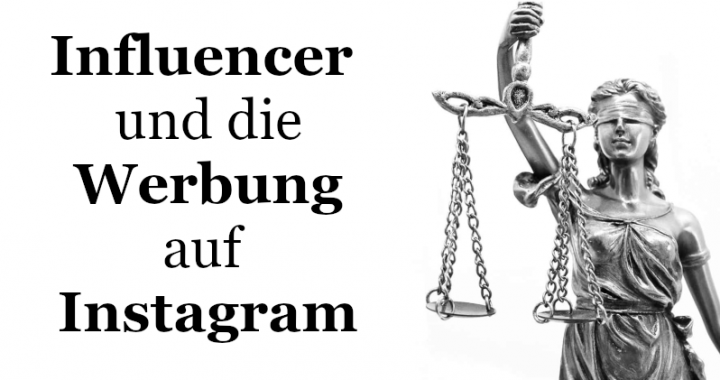 Influencer Werbung