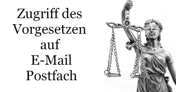 Zugriff E-Mail Postfach Mitarbeiter