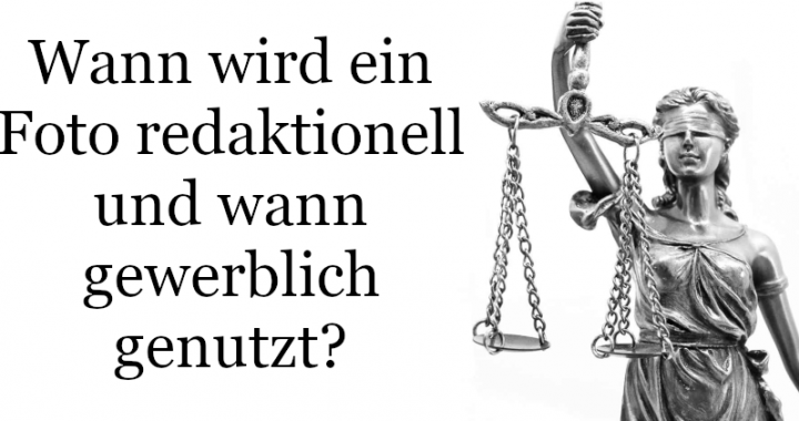Foto redaktionell gewerblich