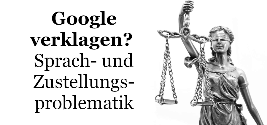 google klage