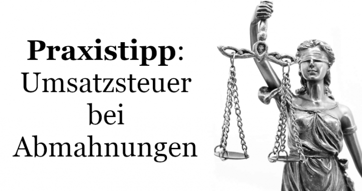 Umsatzsteuer Abmahnungen