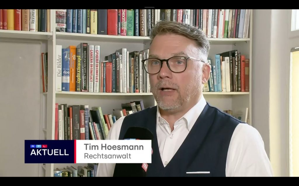 Rechtsanwalt Hoesmann, Experte