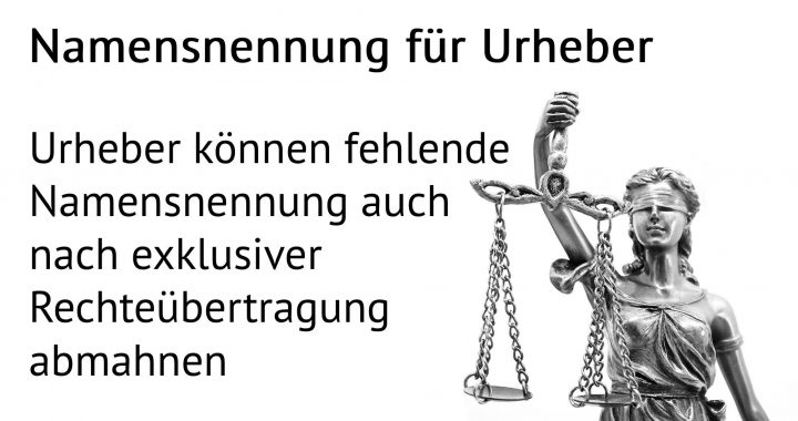 Namensnennung