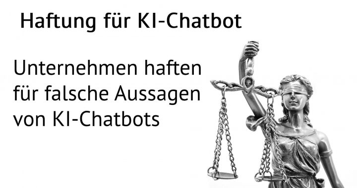 Haftung für KI-Chatbot