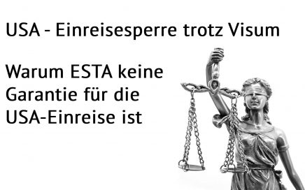 USA - Einreisesperre trotz Visum
