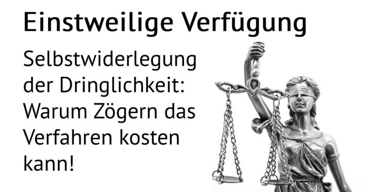 Einstweilige Verfügung