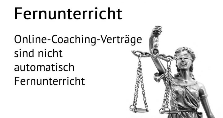 Fernunterricht
