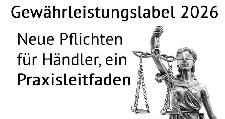 Gewährleistungslabel 2026