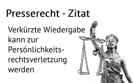 Presserecht - Zitat