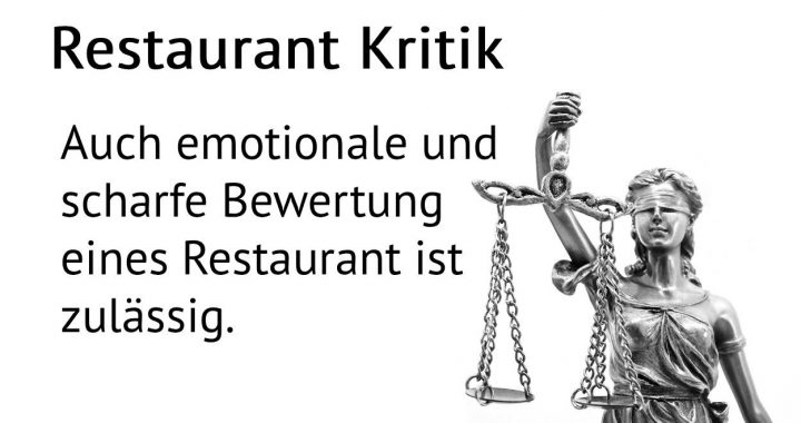 Restaurant Kritik