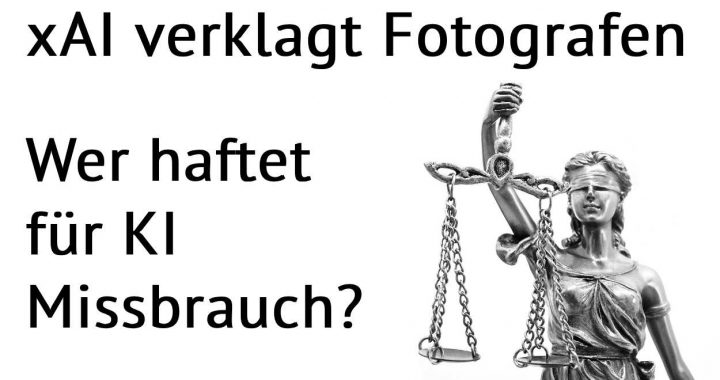 xAI verklagt Fotografen