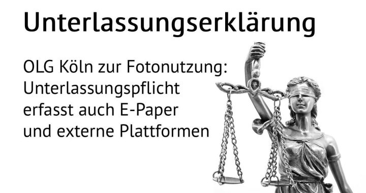 Unterlassungserklärung