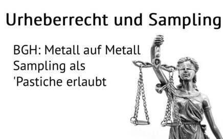 Urheberrecht Sampling
