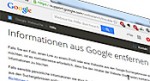 Google-Inhalte-entfernen