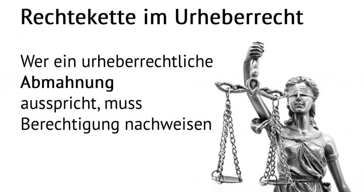 Rechtekette im Urheberrecht